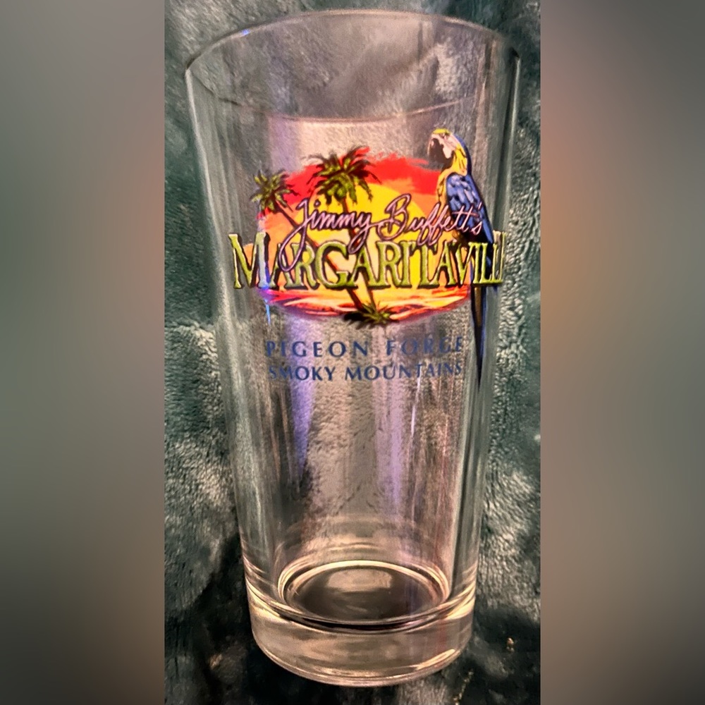Jimmy Buffett Margaritaville Glass
